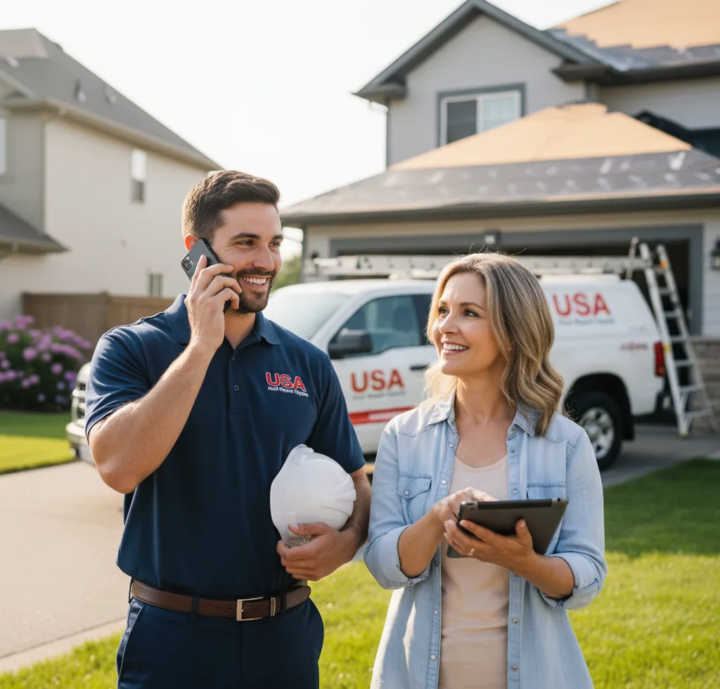 USA Roof Repair Experts customer support in Quitman